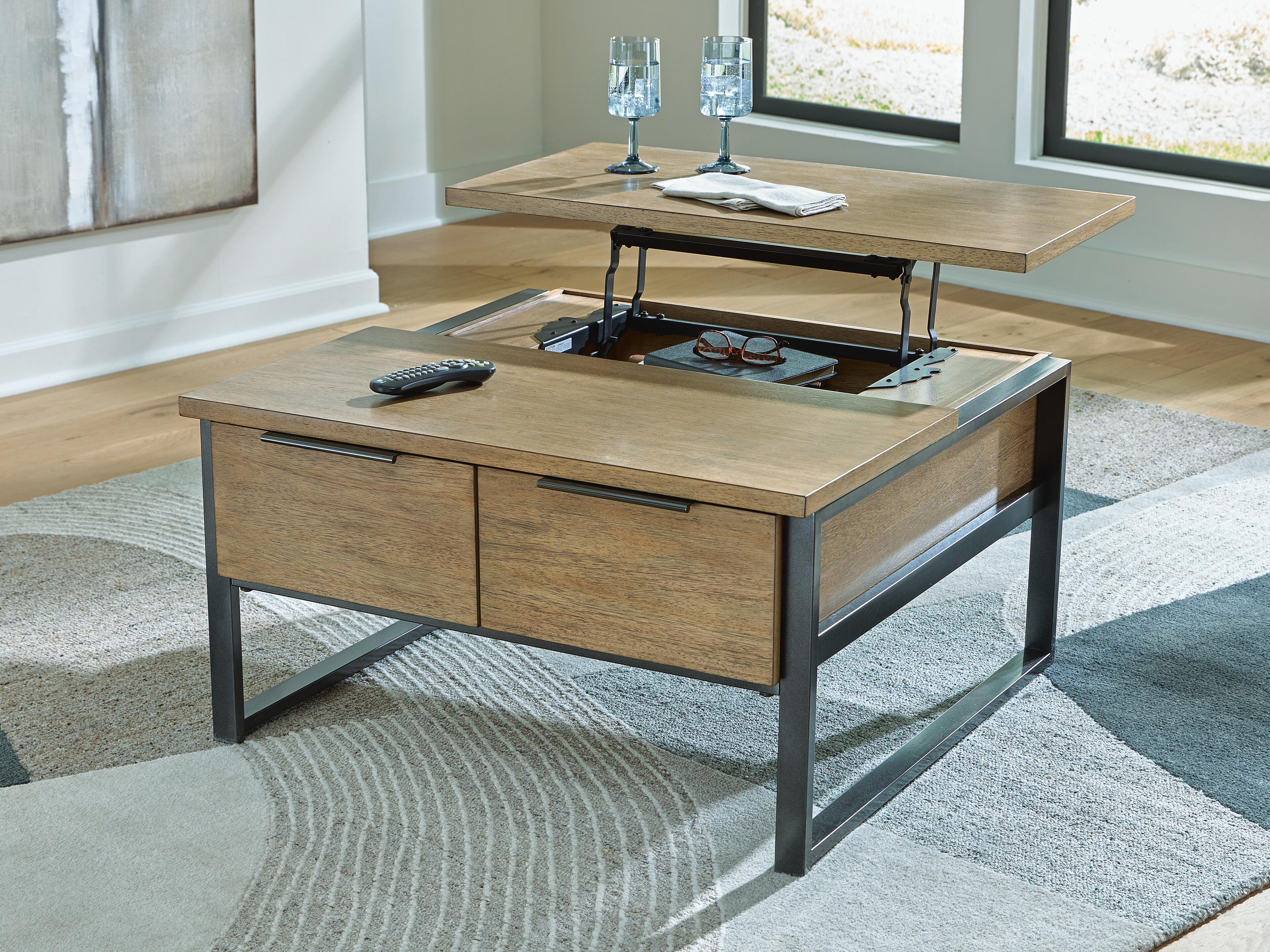 Montia Lift-Top Coffee Table - Luxury Home Furniture (MI)