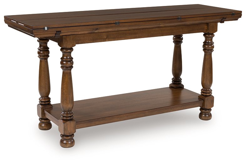 Sturlayne Flip Top Sofa Table - Luxury Home Furniture (MI)