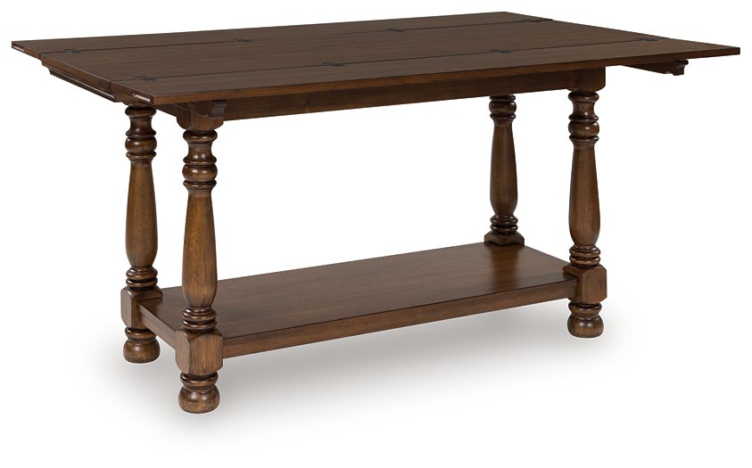 Sturlayne Flip Top Sofa Table - Luxury Home Furniture (MI)
