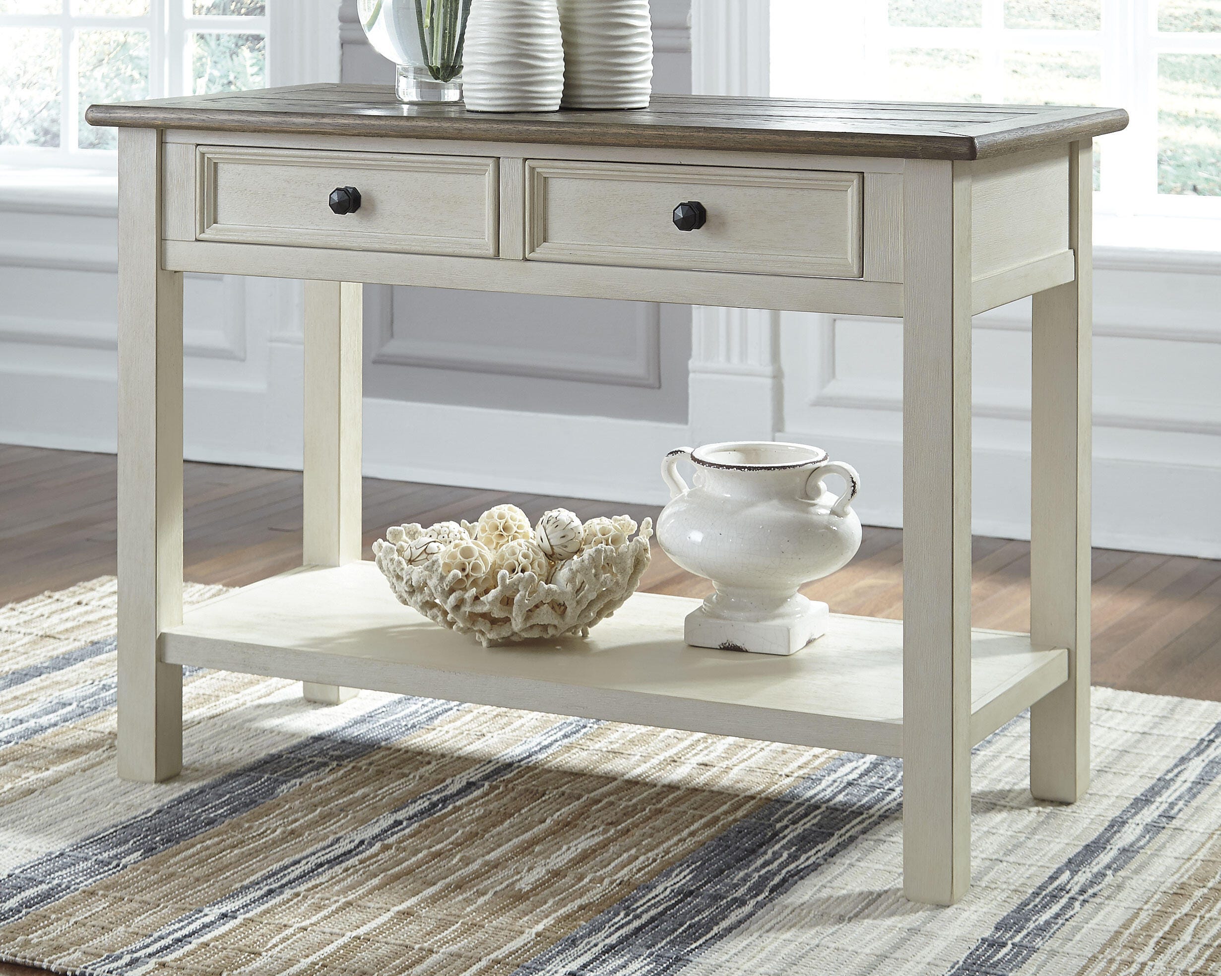 Bolanburg Sofa/Console Table - Luxury Home Furniture (MI)