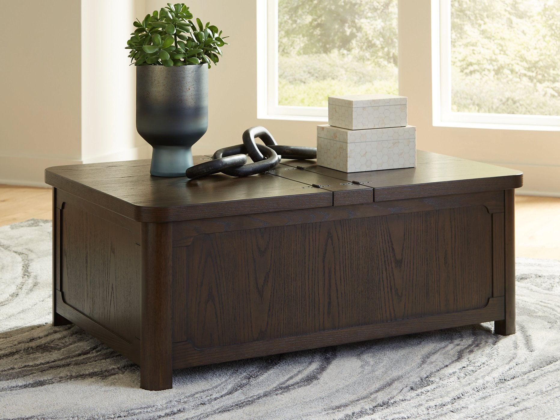 Breckington Coffee Table With Storage - Luxury Home Furniture (MI)
