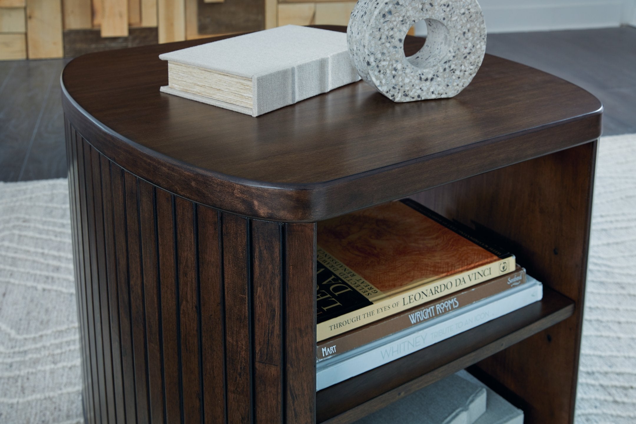 Korestone End Table - Luxury Home Furniture (MI)