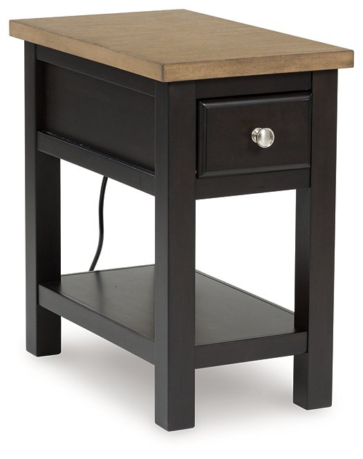 Drazmine Chairside End Table - Luxury Home Furniture (MI)