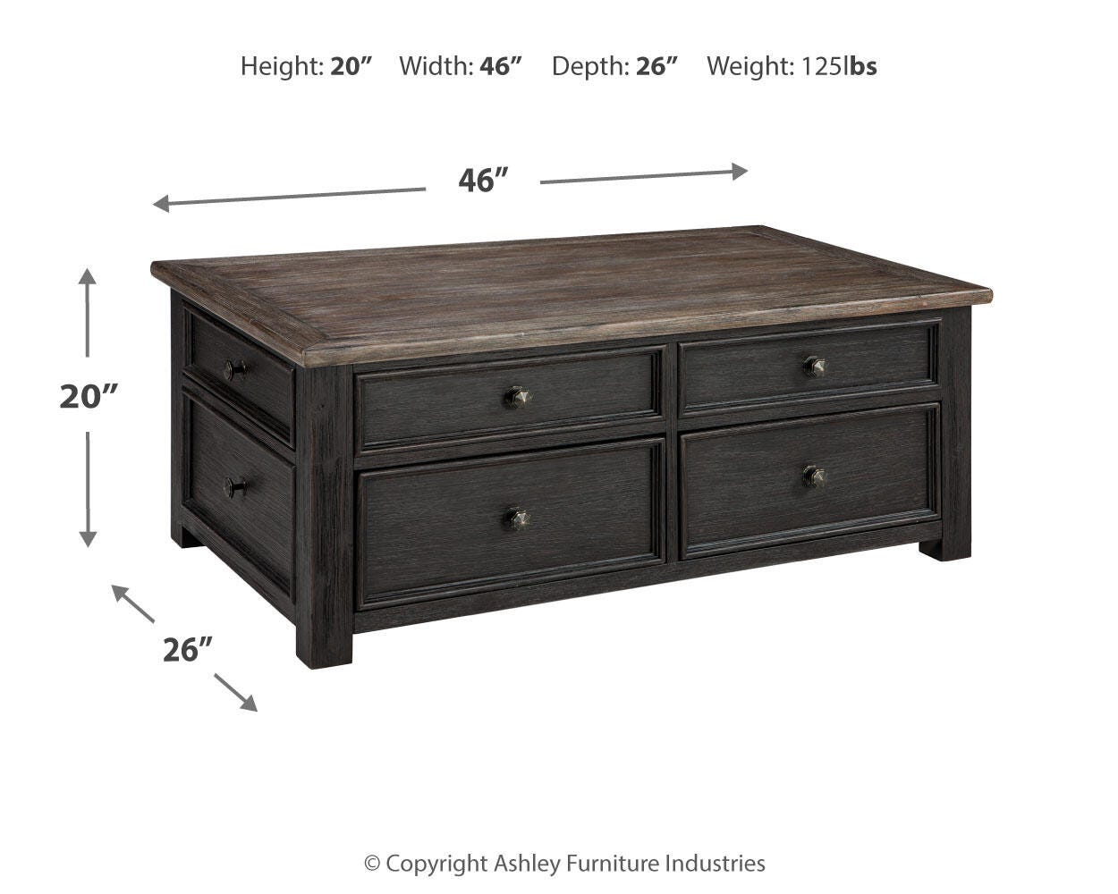 Tyler Creek Table Set - Luxury Home Furniture (MI)