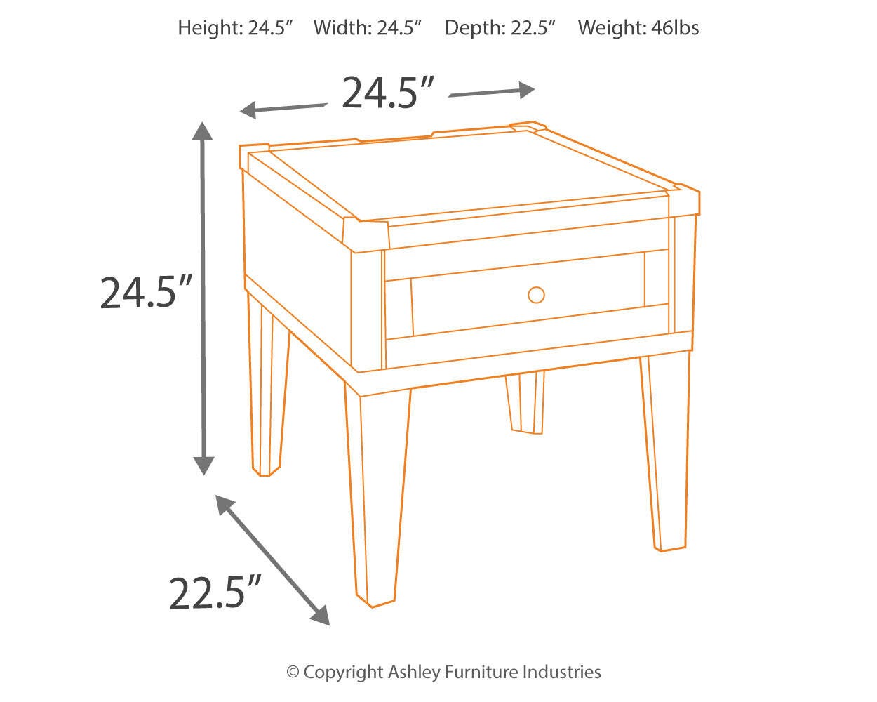 Todoe End Table Set - Luxury Home Furniture (MI)