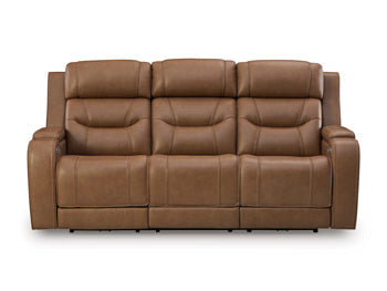 Knightington Power Reclining Sofa with Audio Seating - Luxury Home Furniture (MI)