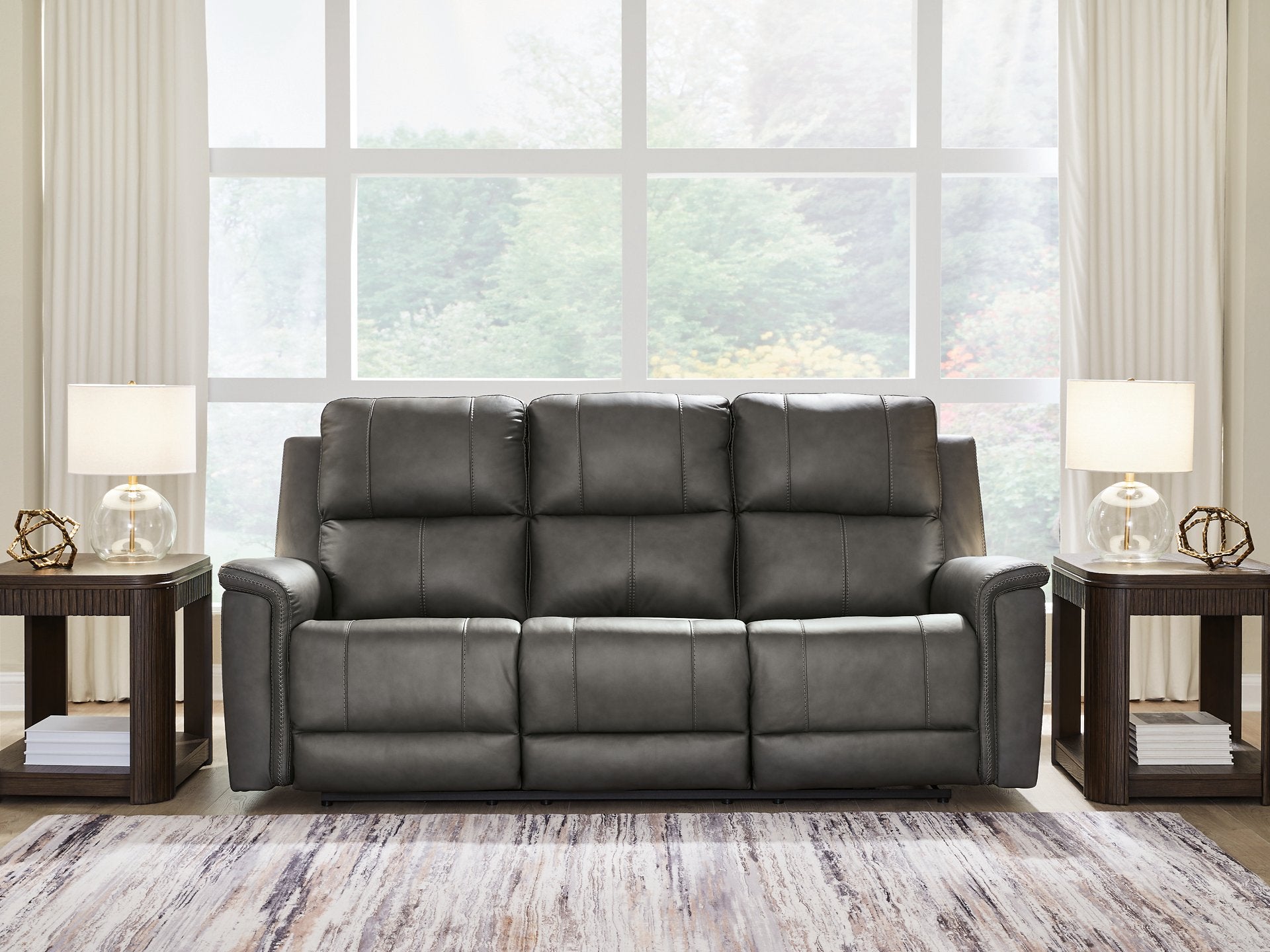 Bleckley Power Reclining Sofa - Luxury Home Furniture (MI)