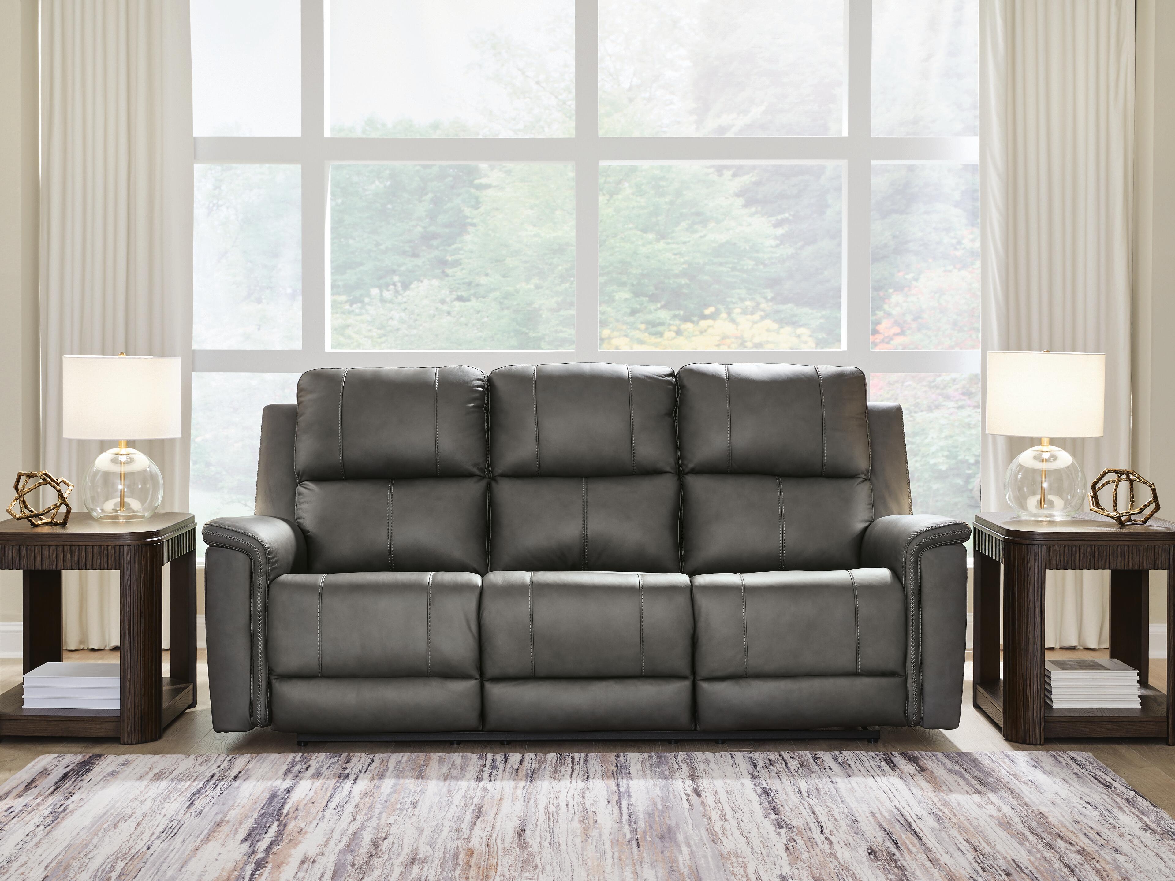 Bleckley Power Reclining Sofa - Luxury Home Furniture (MI)