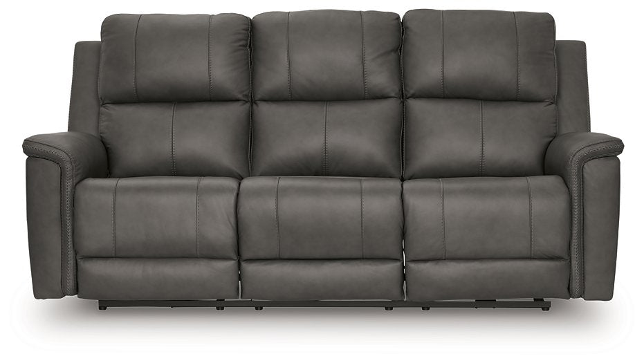 Bleckley Power Reclining Sofa - Luxury Home Furniture (MI)