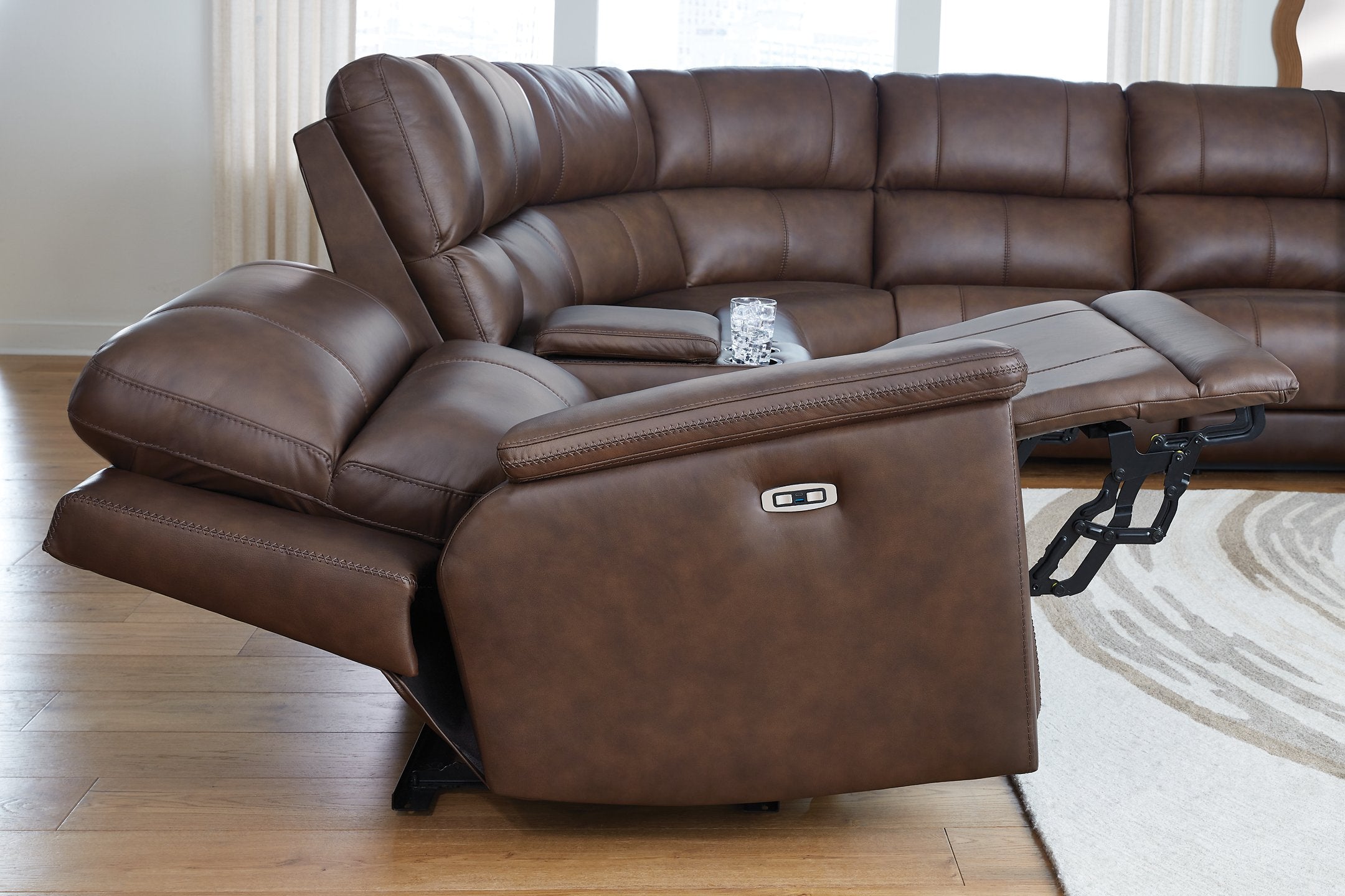 Bleckley Power Reclining Sectional - Luxury Home Furniture (MI)
