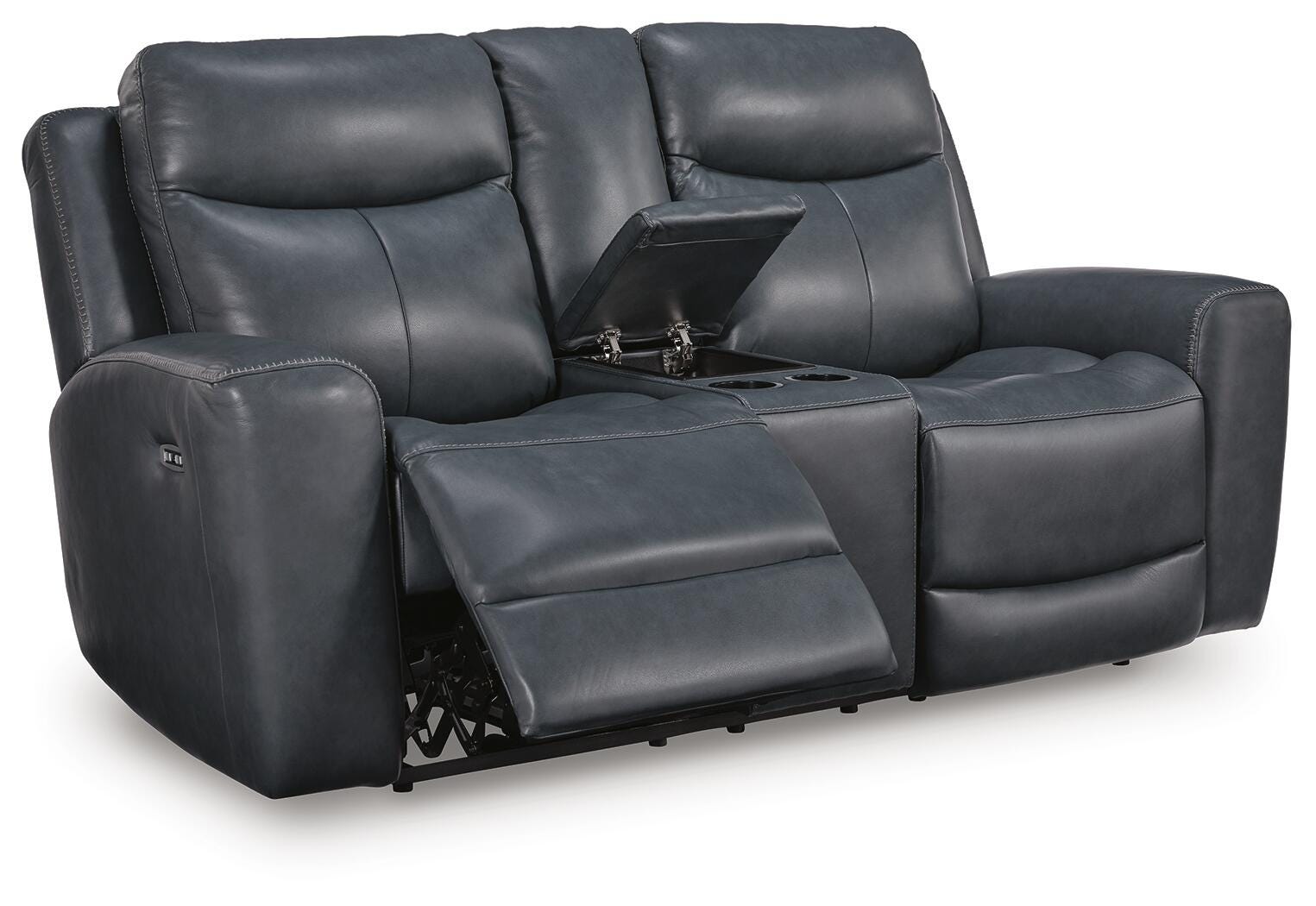 Next Move Power Reclining Loveseat - Luxury Home Furniture (MI)
