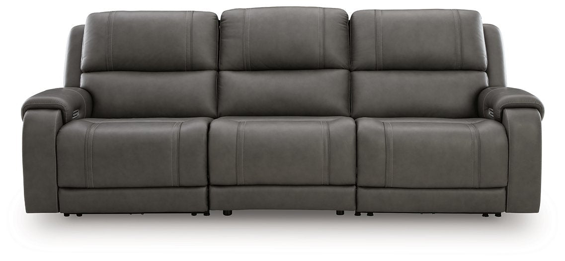 5Z - Pittson Power Sectional Reclining Sofa - Luxury Home Furniture (MI)