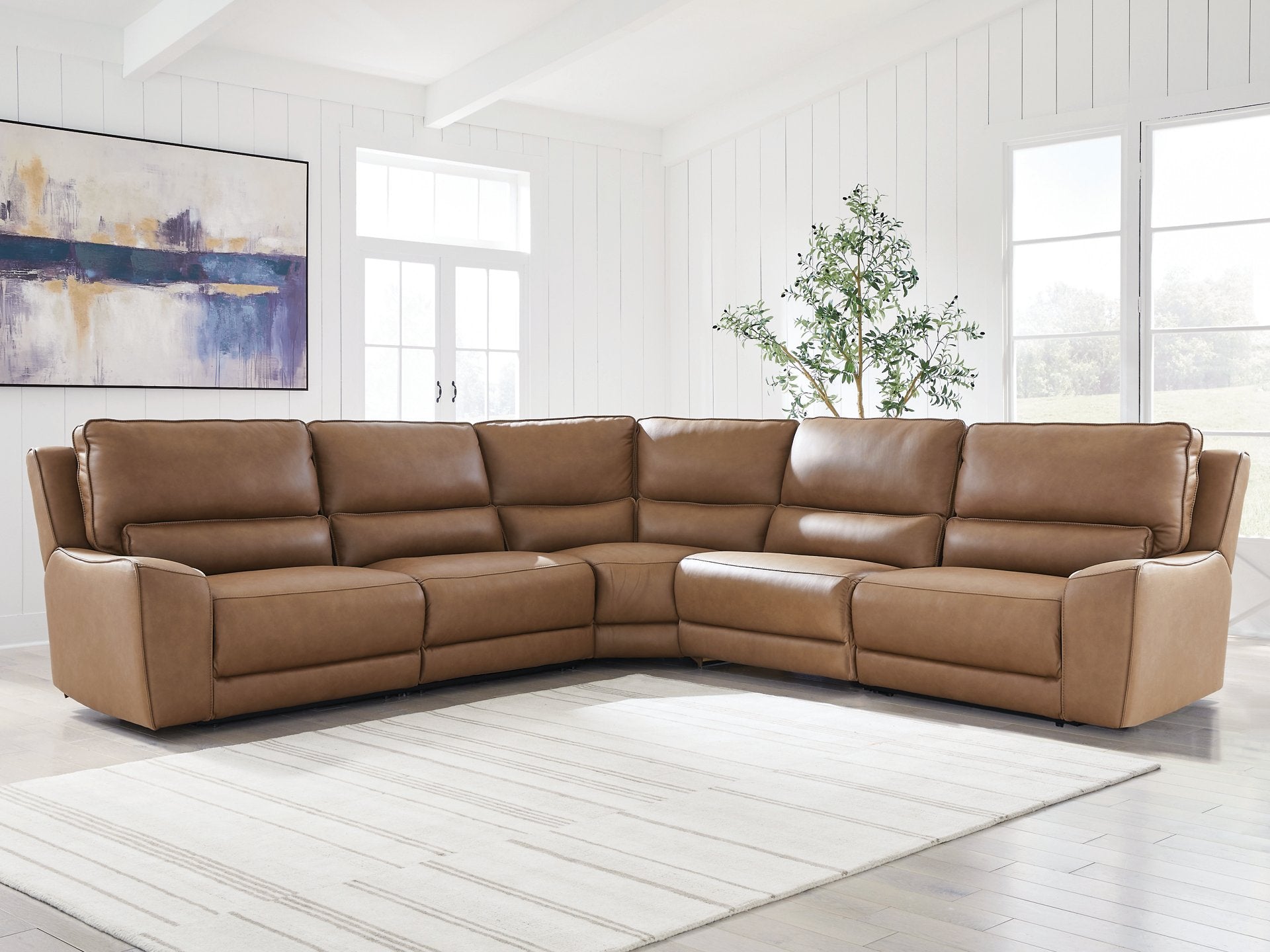 DeepWakes Power Reclining Sectional - Luxury Home Furniture (MI)