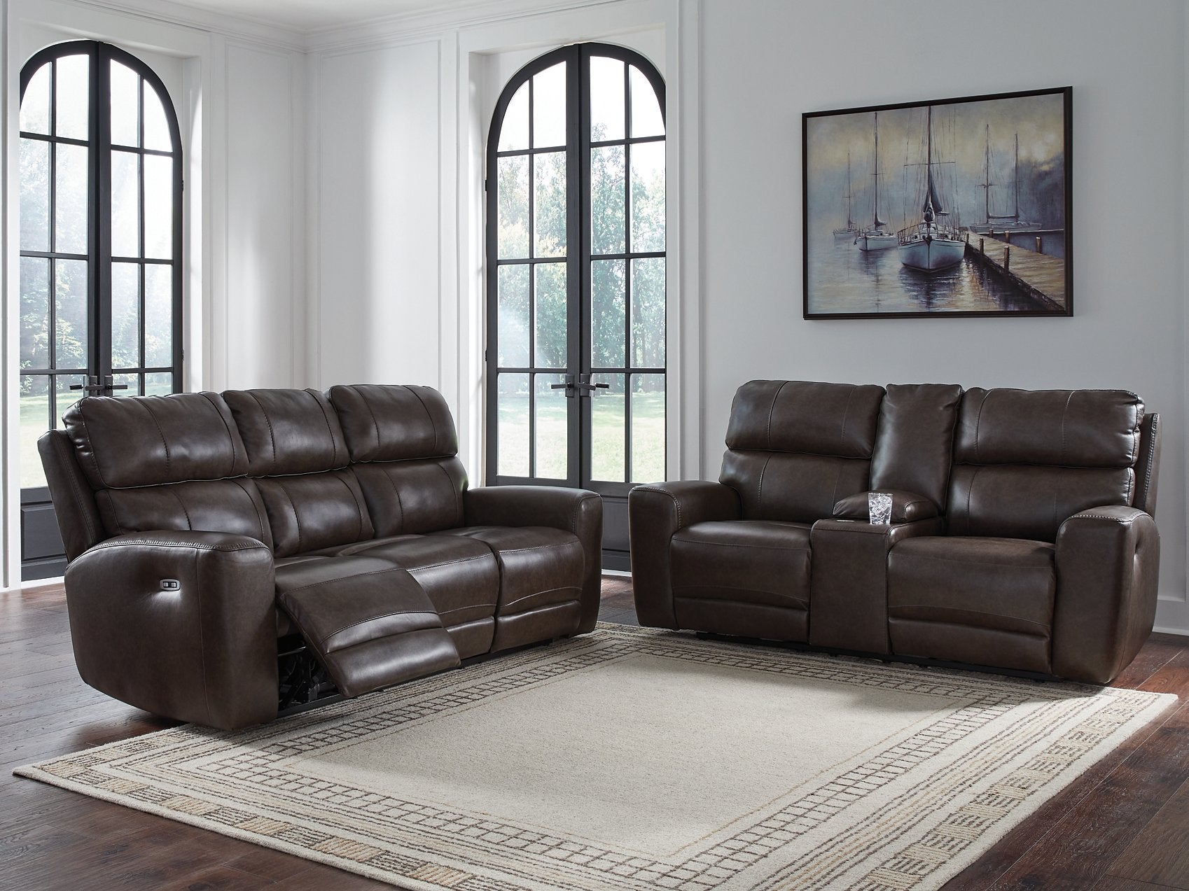 Crossplex Living Room Set - Luxury Home Furniture (MI)