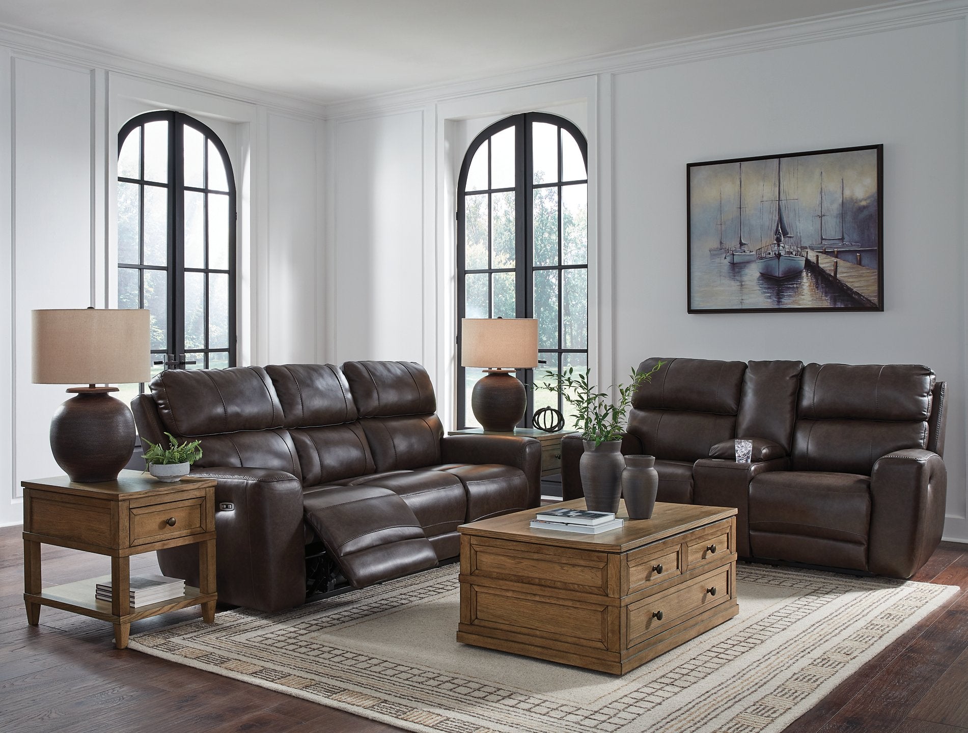 Crossplex Living Room Set - Luxury Home Furniture (MI)