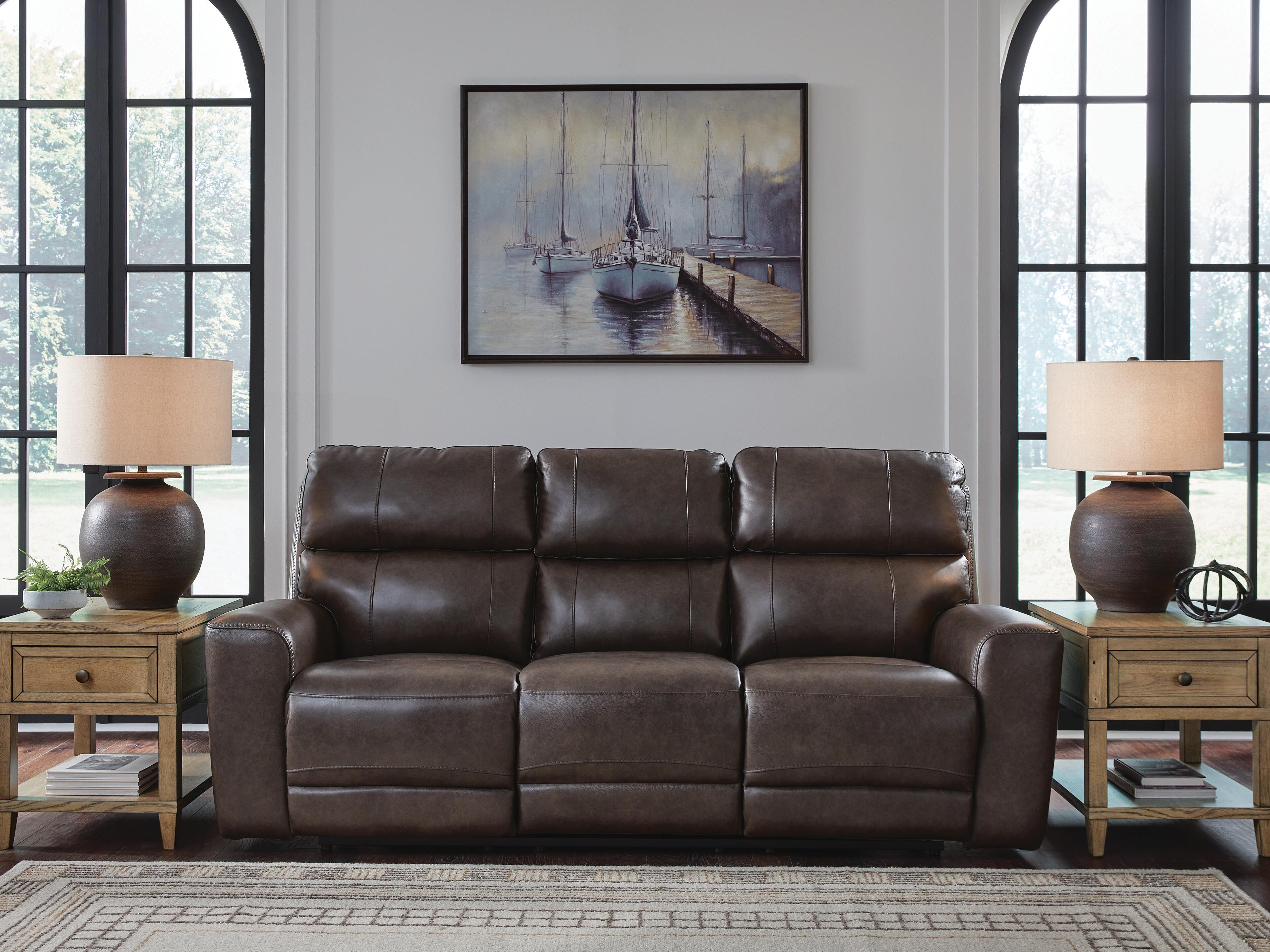 Crossplex Power Reclining Sofa - Luxury Home Furniture (MI)