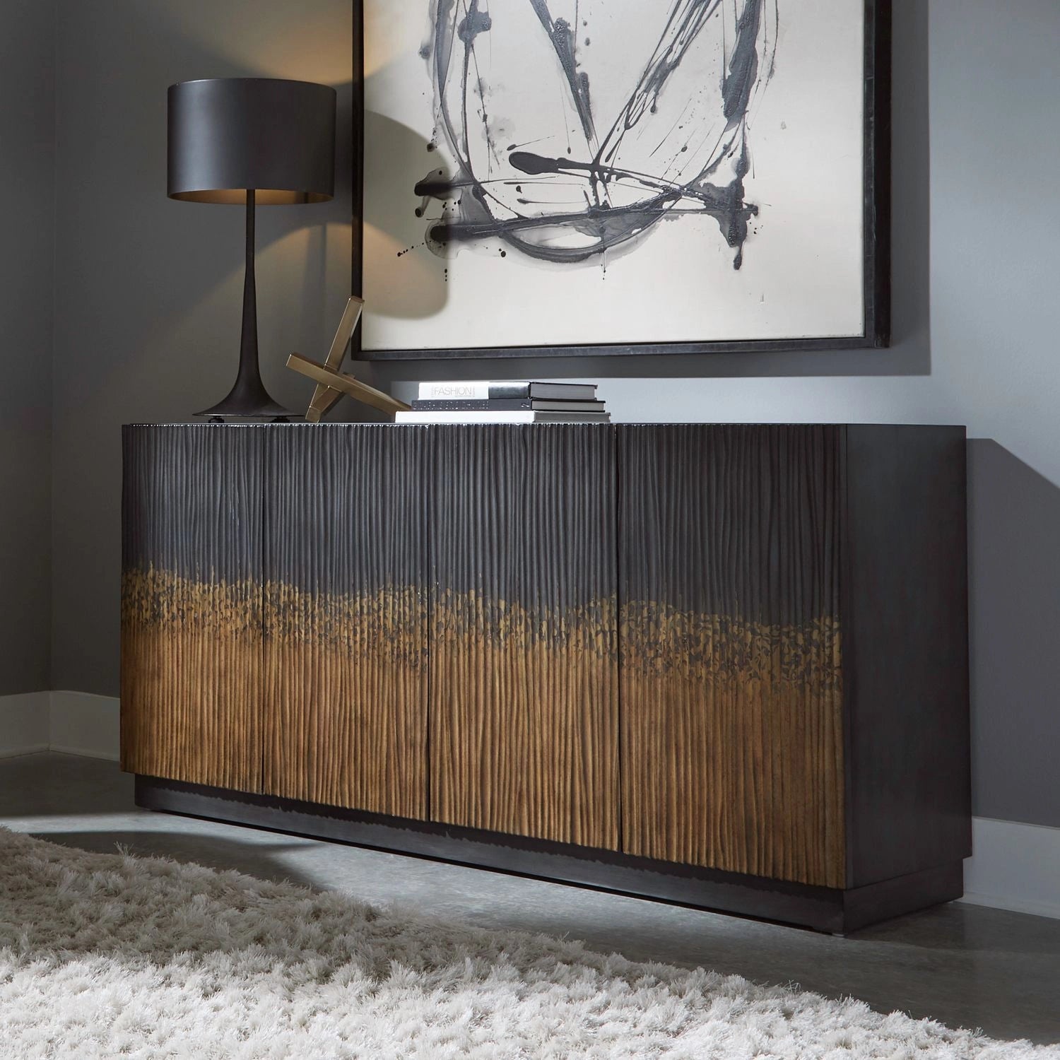 Fiore 4 Door Accent Cabinet image