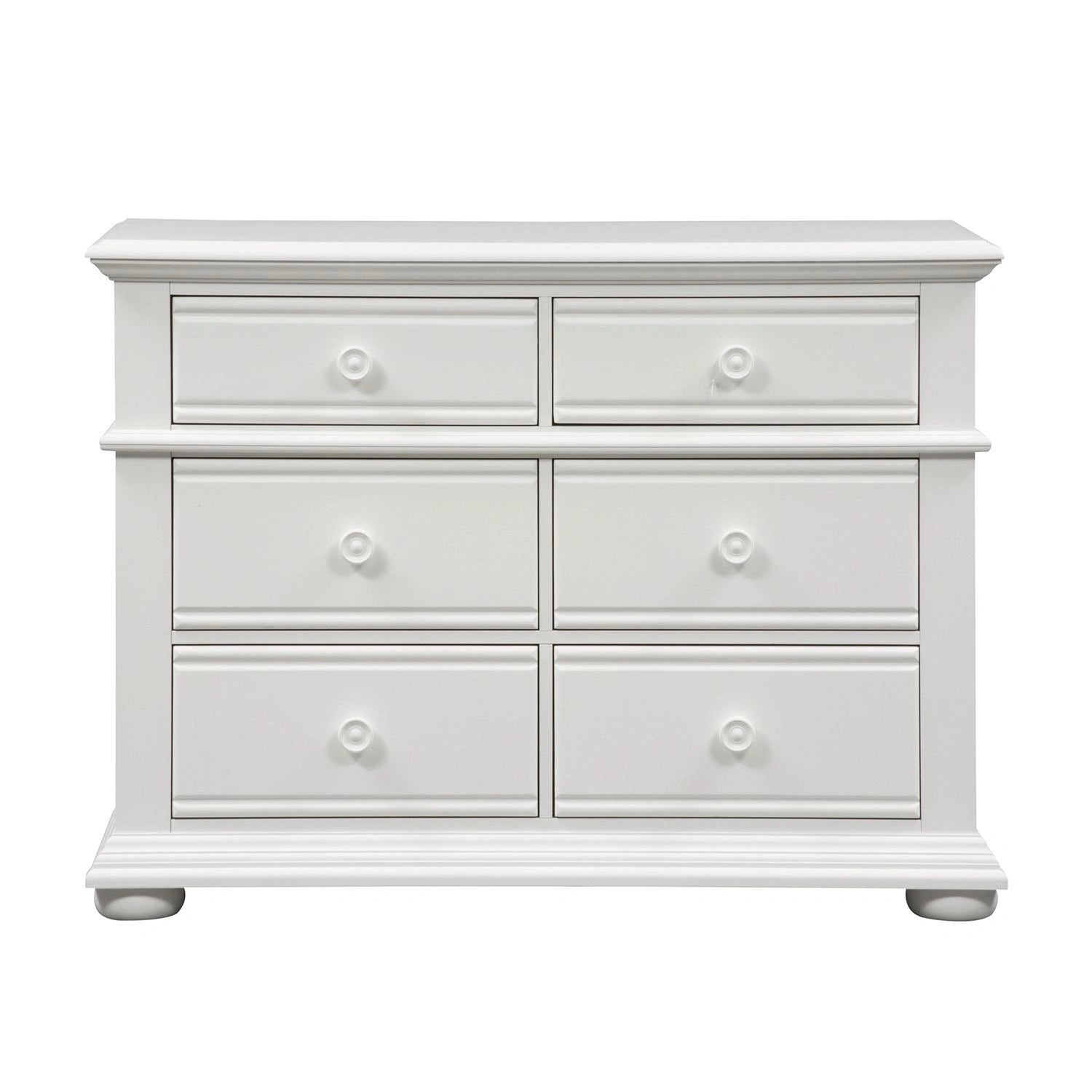 Summer House Media Chest in Oyster White image