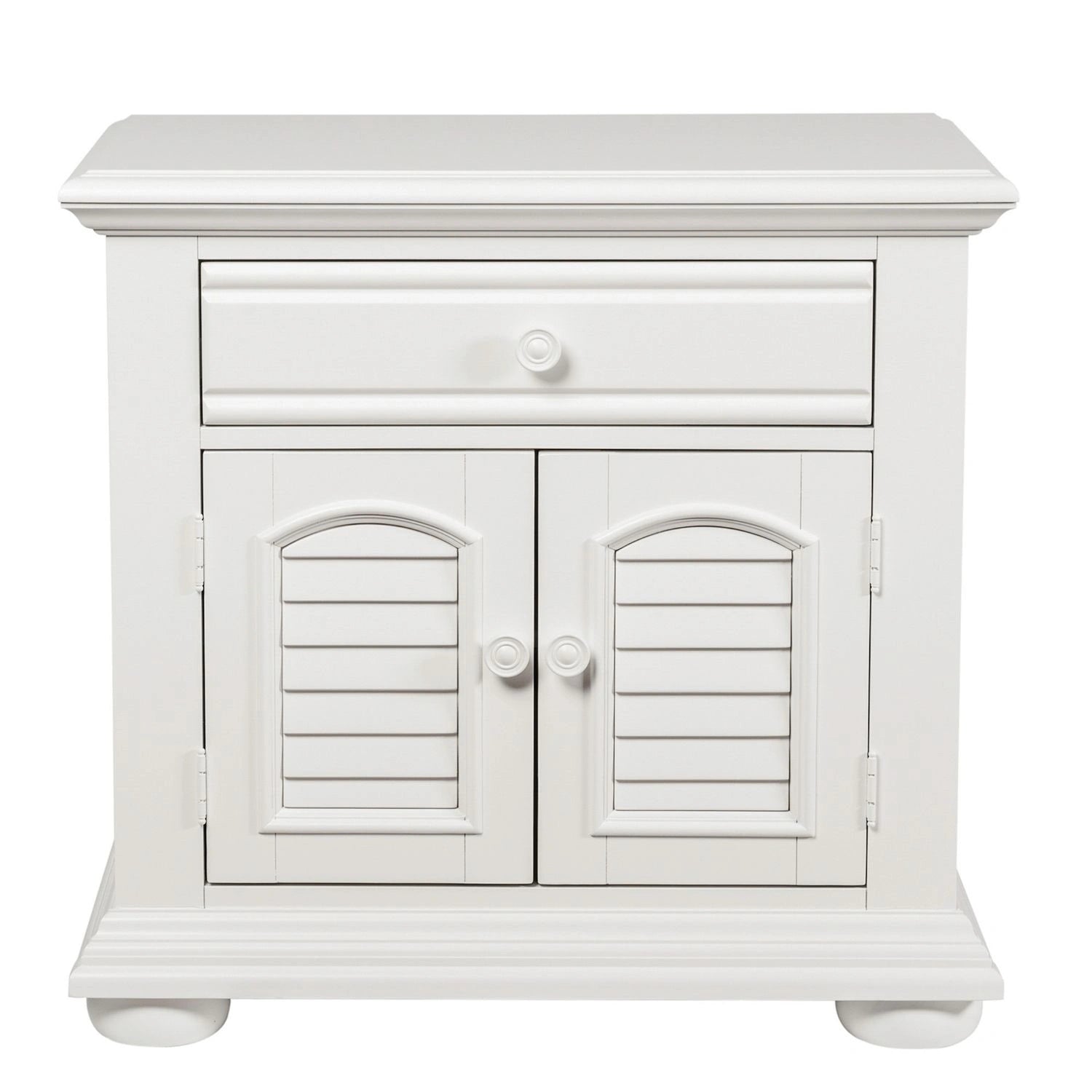 Summer House 1 Drawer Nightstand in Oyster White image