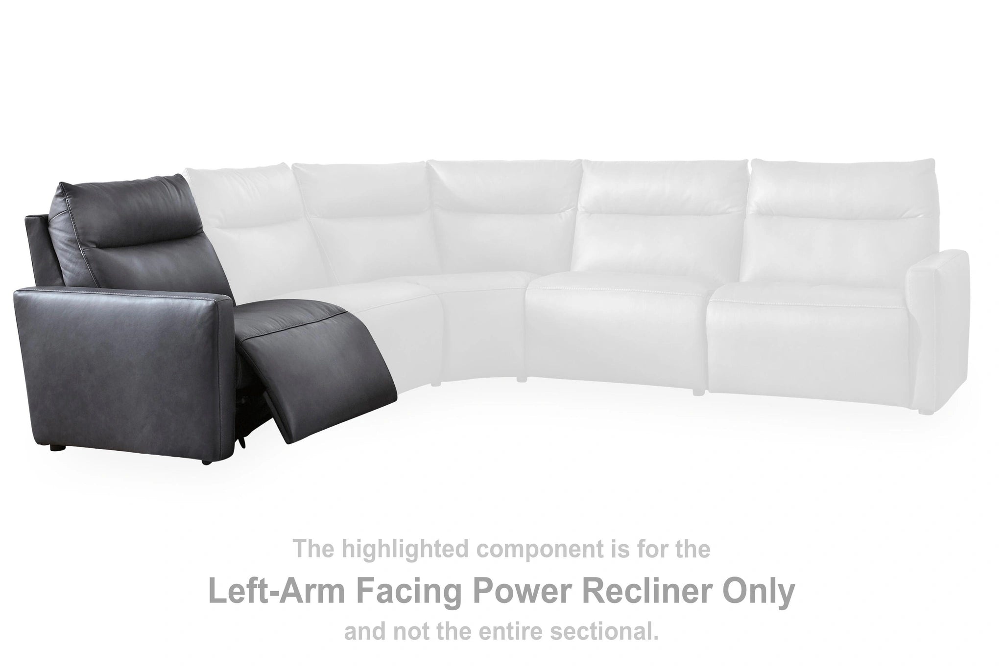 ModZ Power Reclining Sectional Loveseat