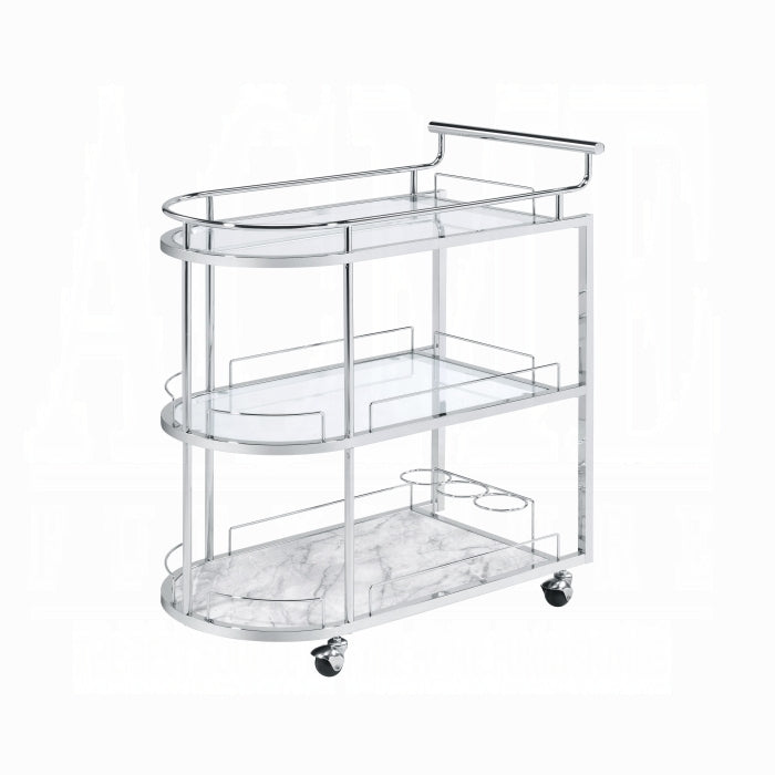 Inyo Serving Cart - Luxury Home Furniture (MI)