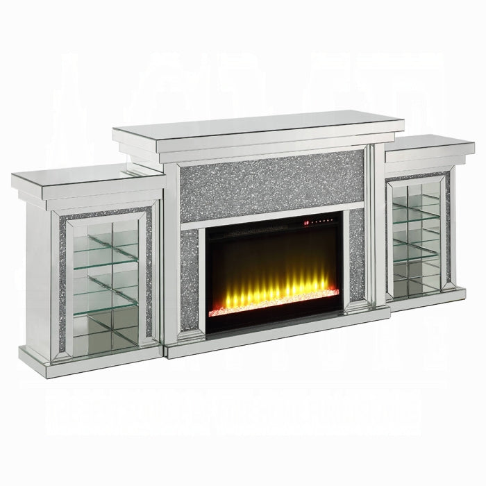 Noralie Fireplace With Led - Luxury Home Furniture (MI)