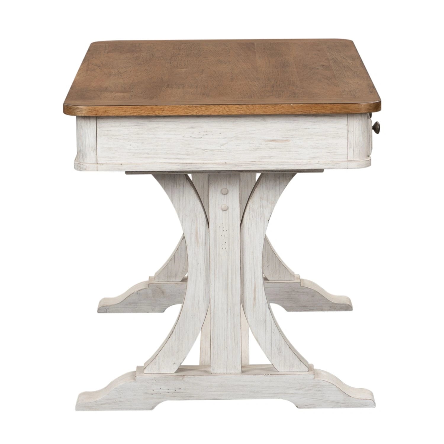 Farmhouse Reimagined Writing Desk in Antique White image
