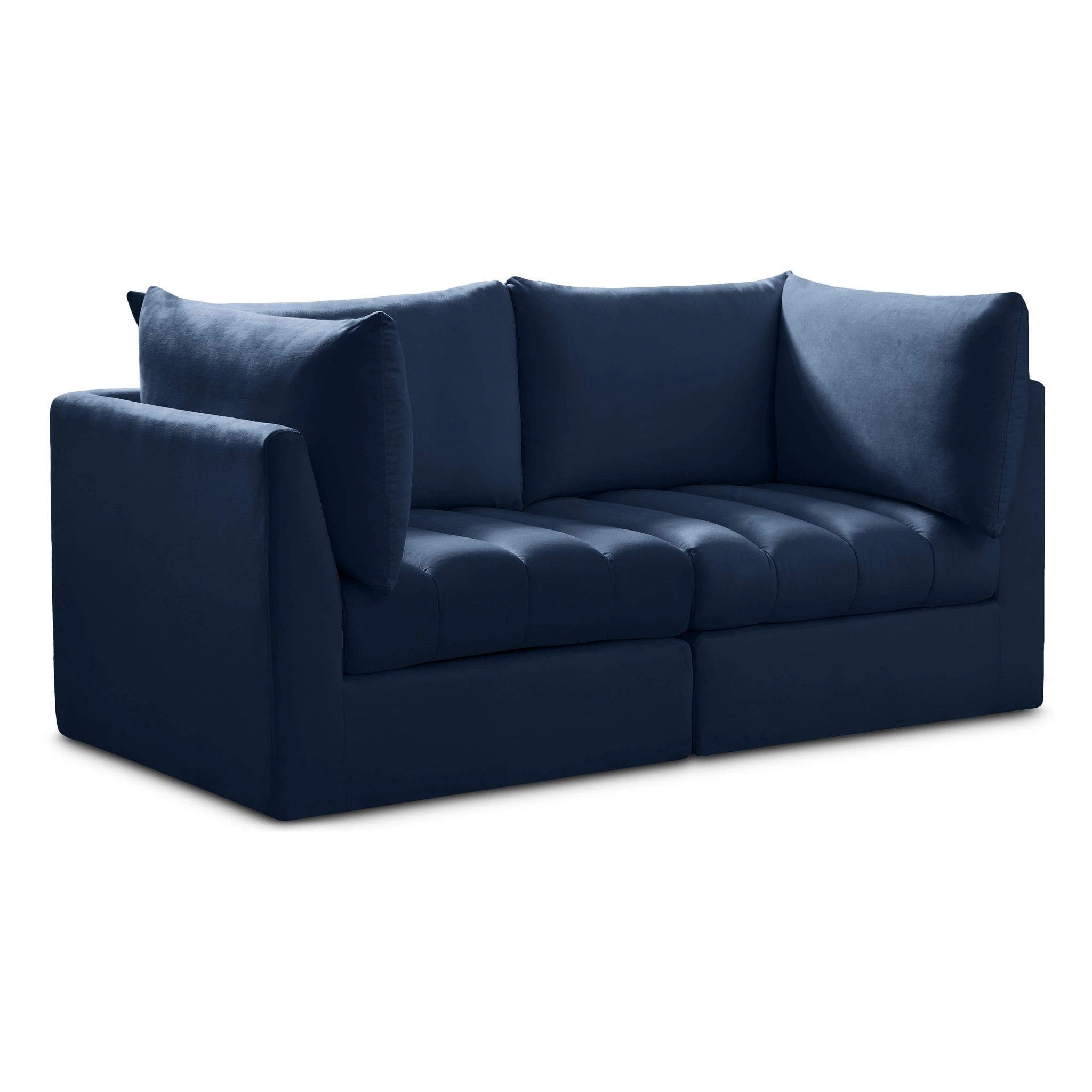 Jacob Navy Velvet Modular Sofa