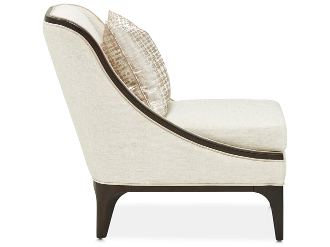 AICO Paris Chic Chair Cremini in Espresso - Luxury Home Furniture (MI)