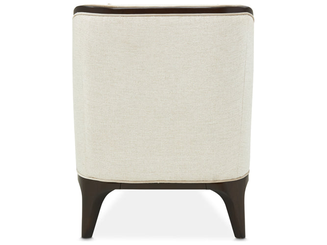AICO Paris Chic Chair Cremini in Espresso - Luxury Home Furniture (MI)