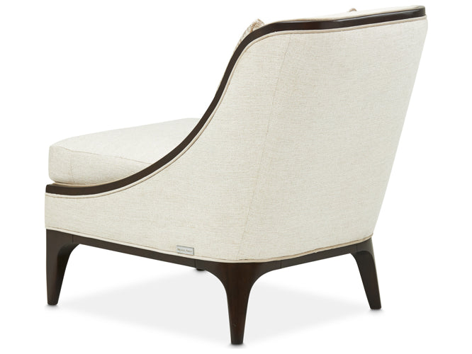 AICO Paris Chic Chair Cremini in Espresso - Luxury Home Furniture (MI)
