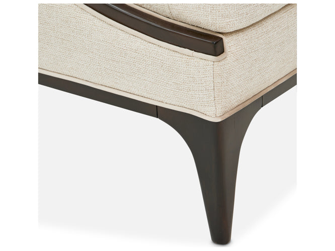AICO Paris Chic Chair Cremini in Espresso - Luxury Home Furniture (MI)