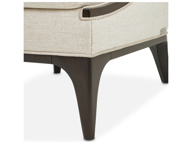 AICO Paris Chic Chair Cremini in Espresso - Luxury Home Furniture (MI)