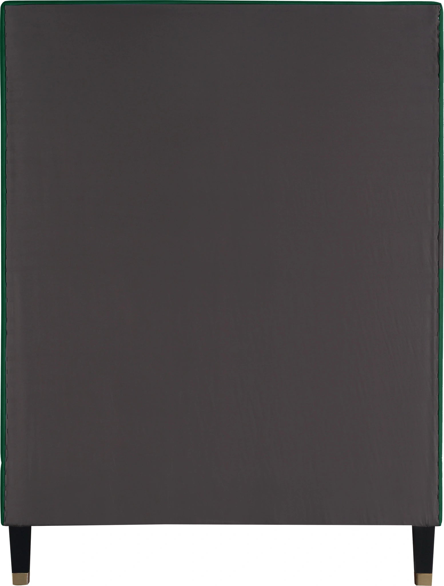 Harlie Green Velvet Twin Bed