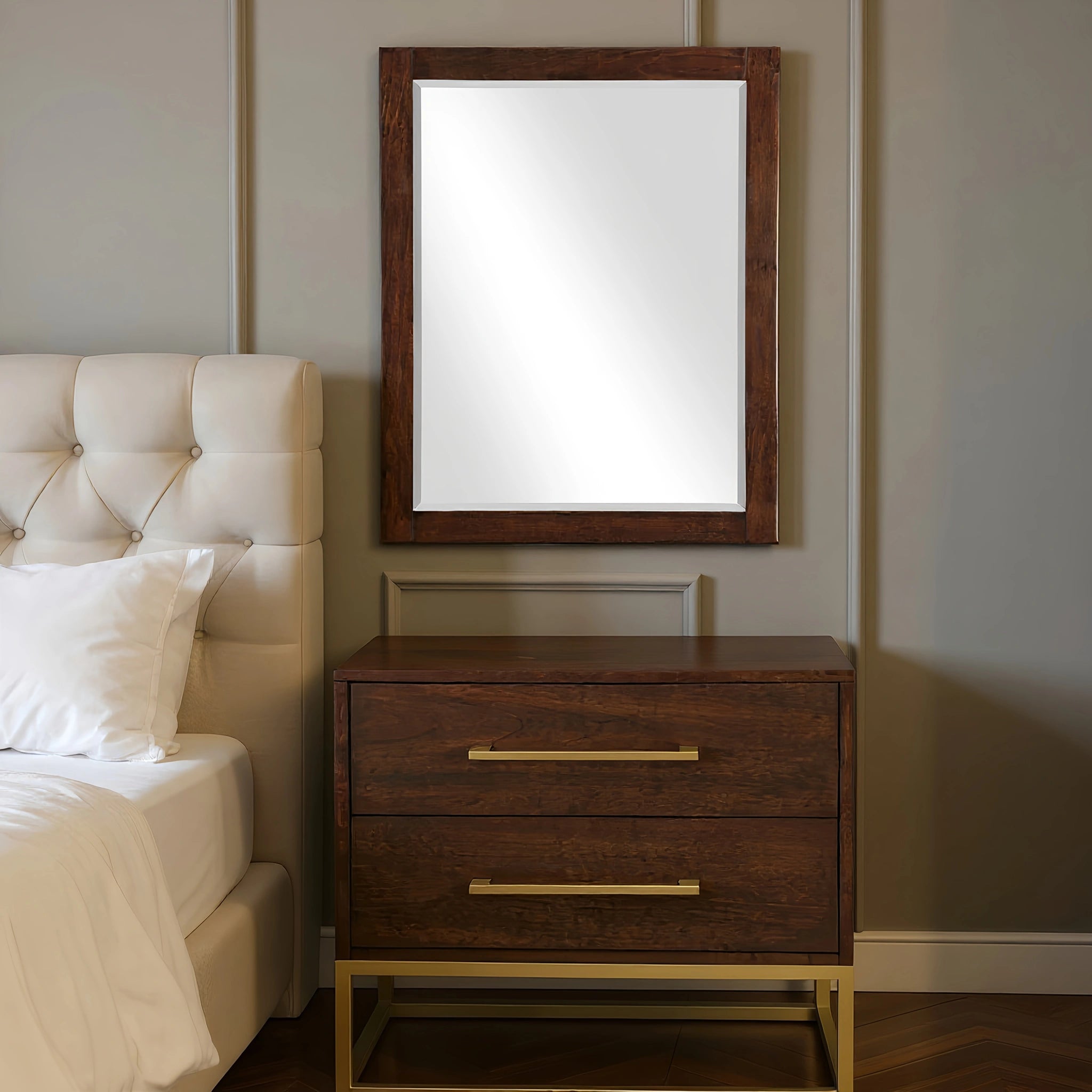 Maxine Cherry / Gold Mirror