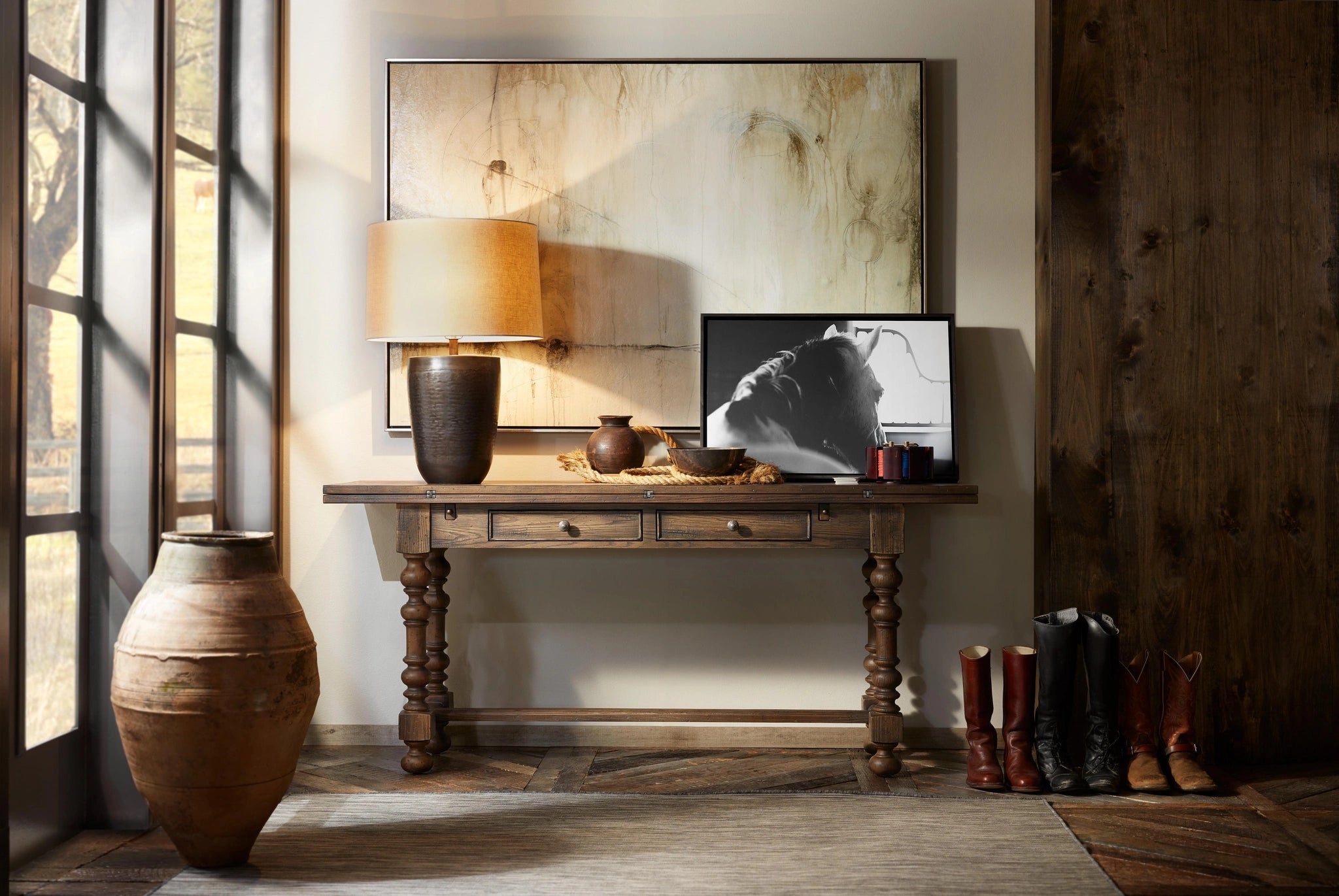 Bluewind Flip-Top Console Table