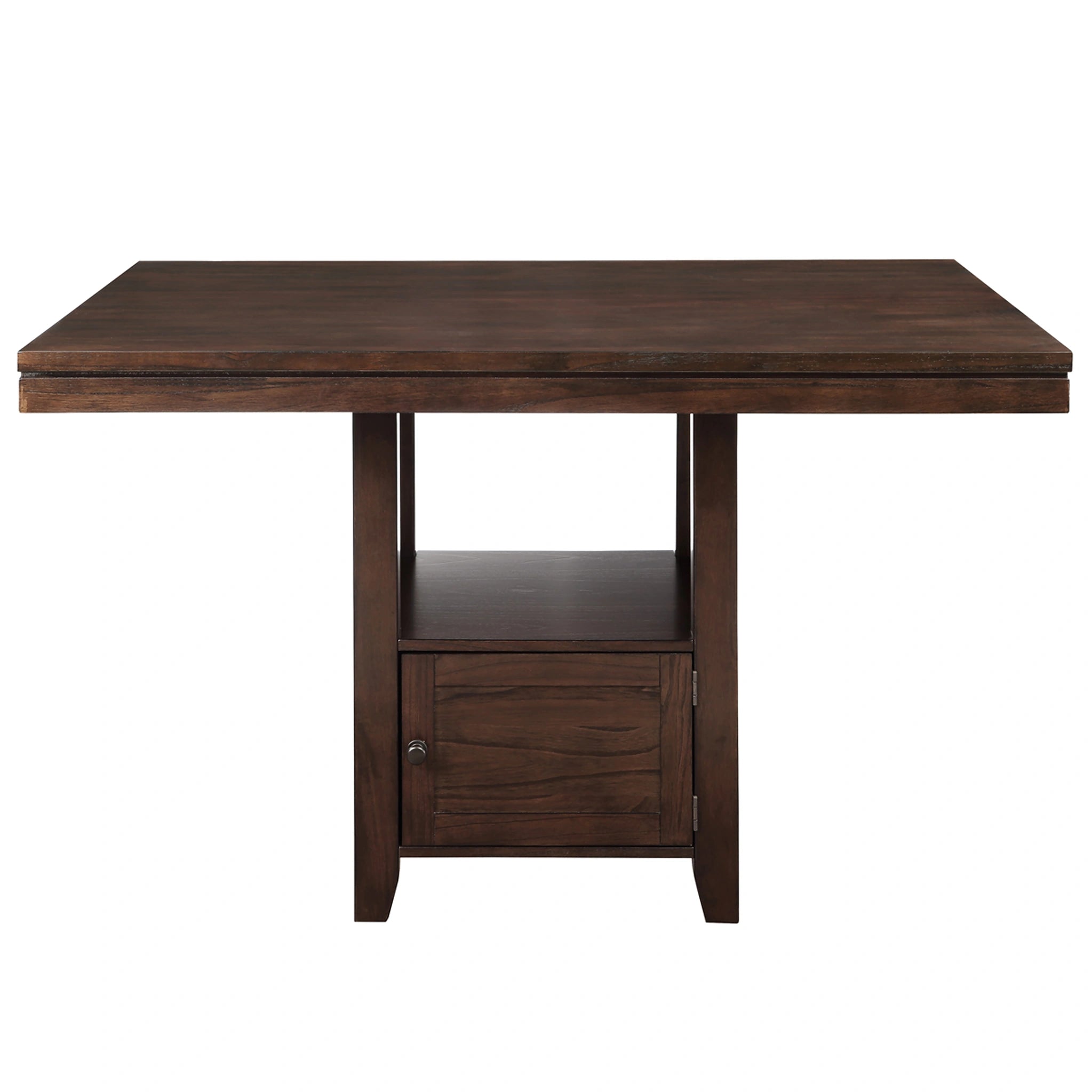 Steve Silver Yorktown Storage Counter Table in Espresso