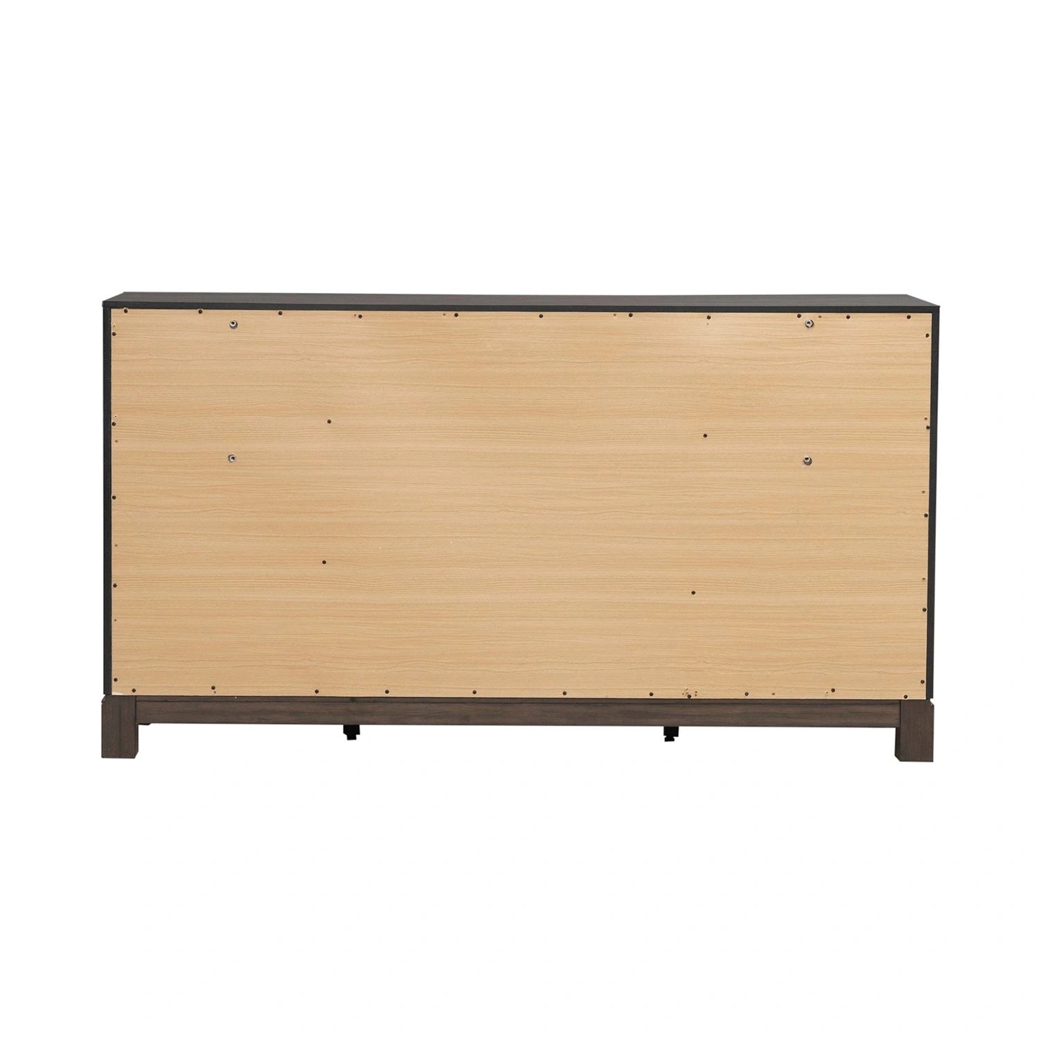 Modern Edge 2 Door 6 Drawer Dresser in Caffe image