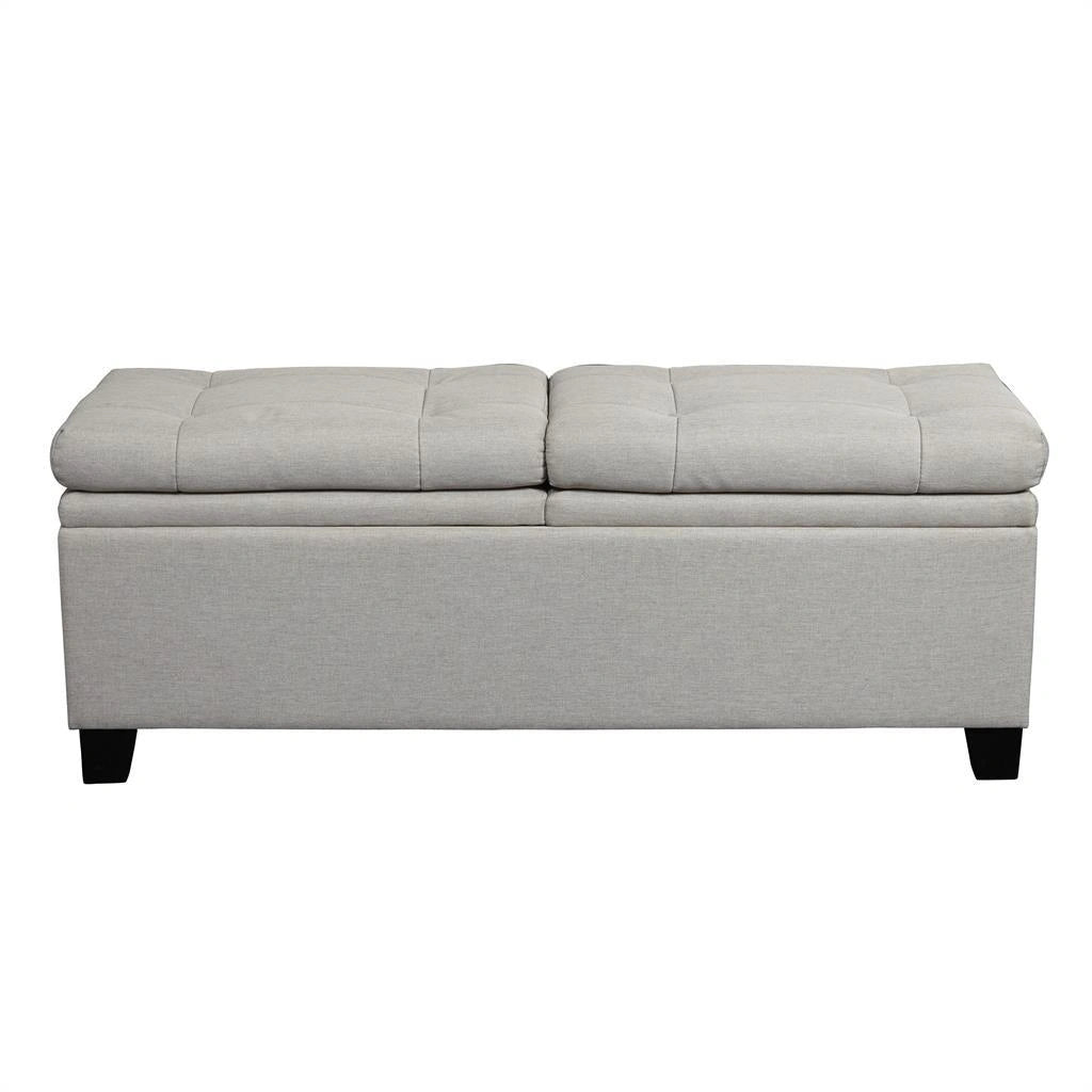 Pulaski Storage Upholstered Bed Bench - Trespass Marmor