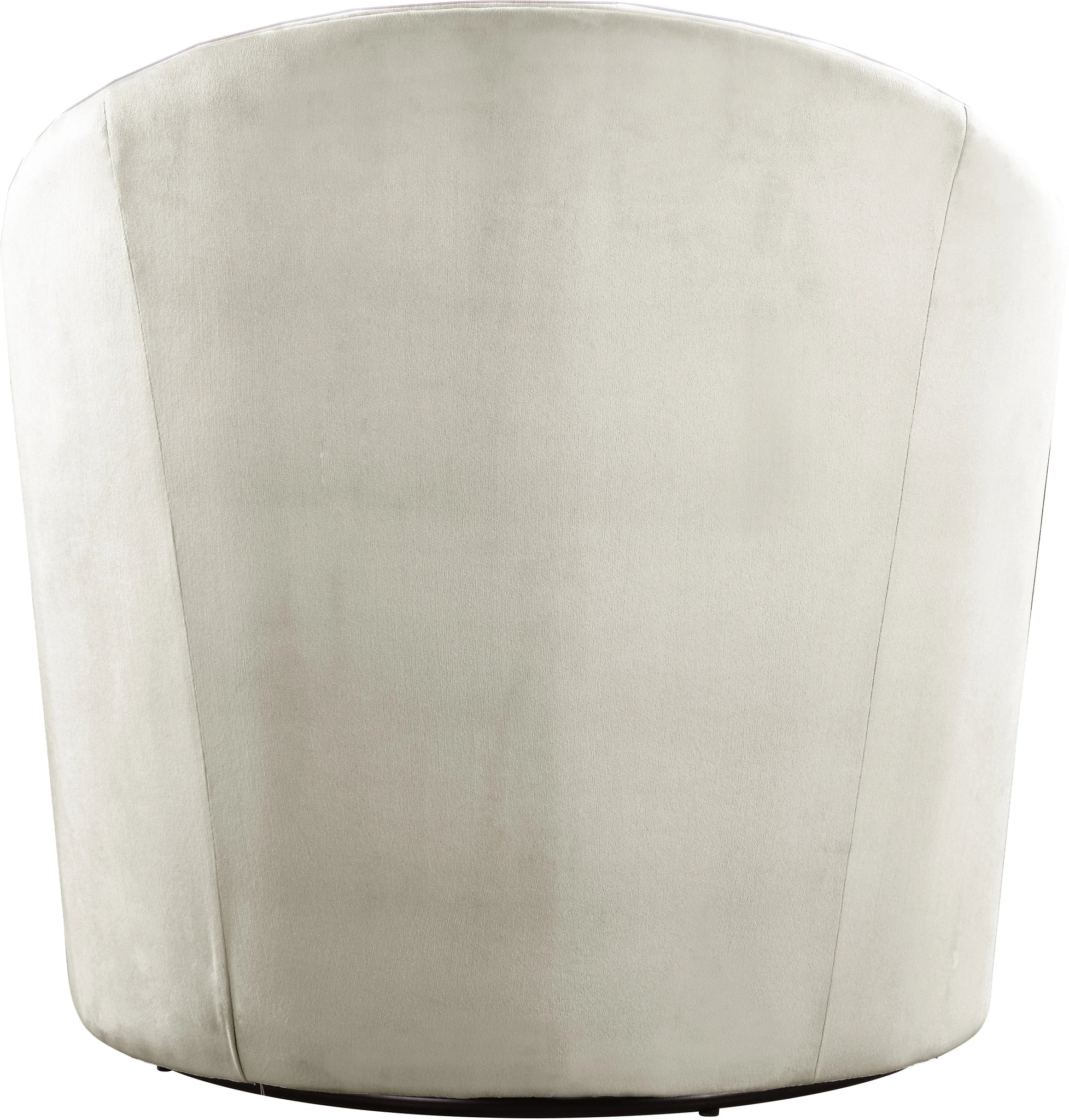 Alessio Cream Velvet Accent Chair