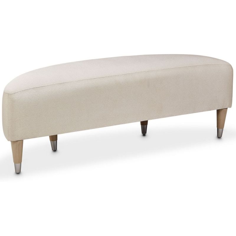 AICO Eclipse Bed Bench in Moonlight - Luxury Home Furniture (MI)