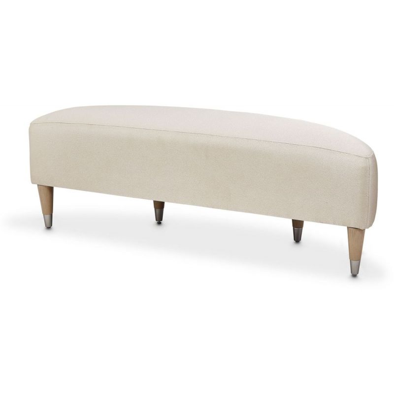 AICO Eclipse Bed Bench in Moonlight - Luxury Home Furniture (MI)