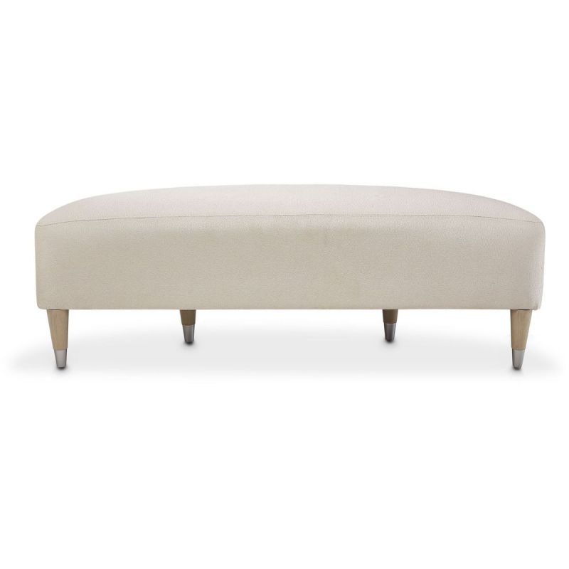 AICO Eclipse Bed Bench in Moonlight - Luxury Home Furniture (MI)