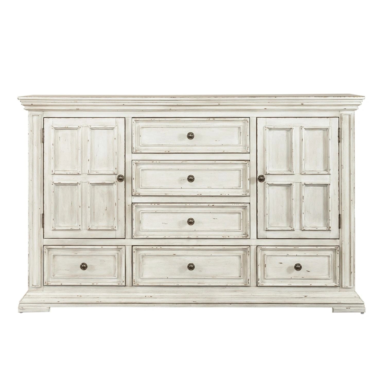 Big Valley 2 Door 6 Drawer Dresser image