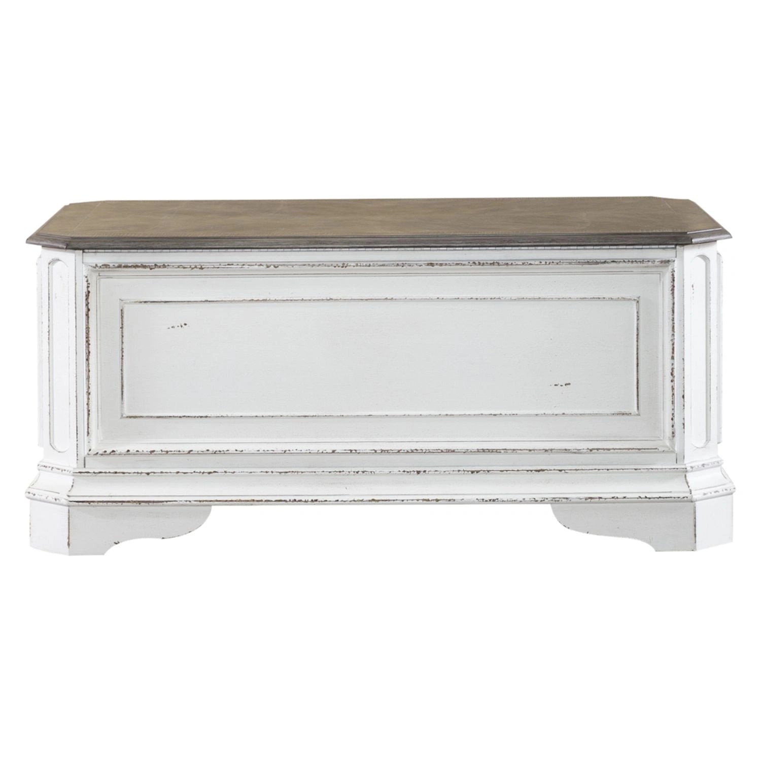 Magnolia Manor Storage Trunk in Antique White image