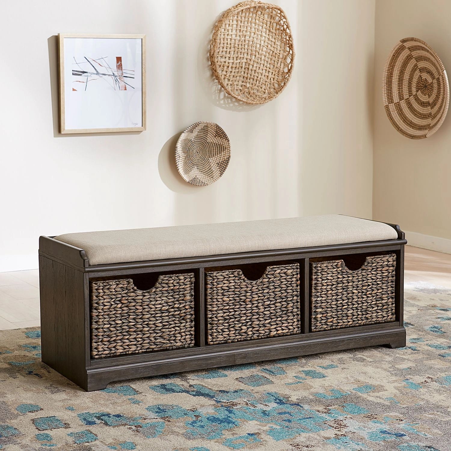Mill Creek Wall Bench in Peppercorn image