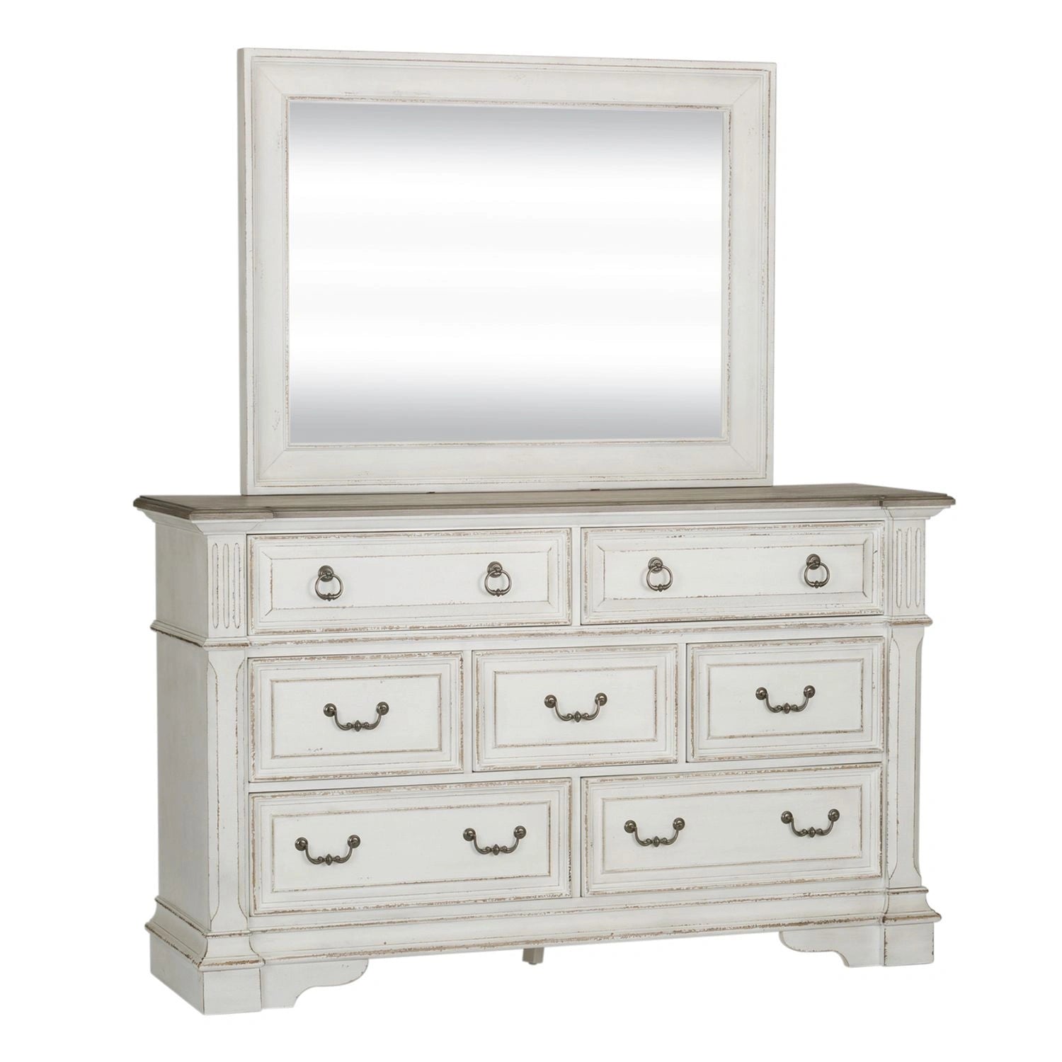 Abbey Park Dresser & Mirror image
