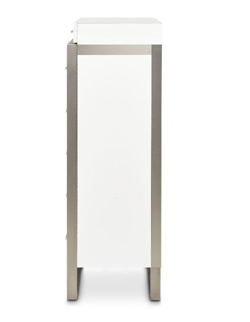AICO Marquee Chest in Cloud White - Luxury Home Furniture (MI)