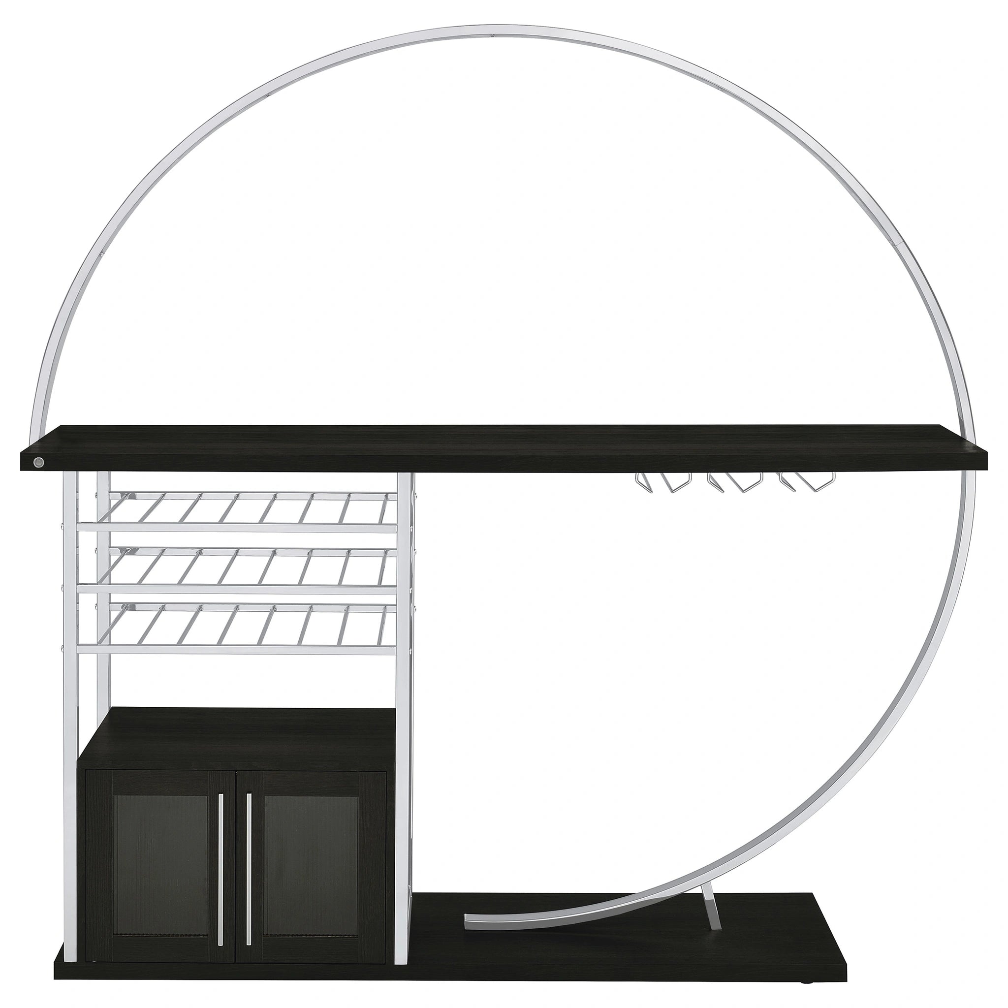 Risley Wine Cabinet with LED Lighting