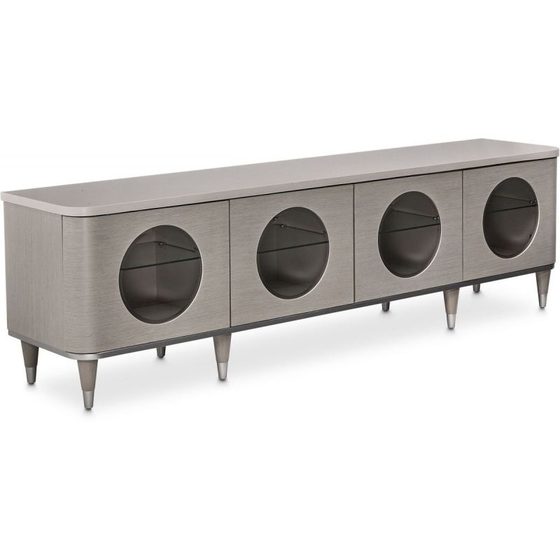 AICO Eclipse TV Console in Moonlight - Luxury Home Furniture (MI)